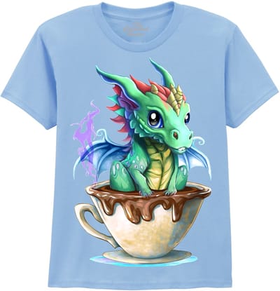 KIDS Draak Chai Dragon The Coloured House KIDS T-shirt XL