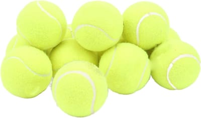 Tennisballen - Sportballen - Beginners Leren - Waterdichte Buitenlaag - 12 Stuks - Fluorescerend Groen