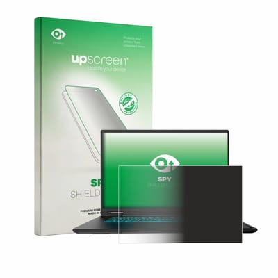 upscreen - privacy screenprotector voor Gigabyte Gaming A16 GA63H - Folie Beschermfolie Blauwlichtfilter