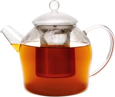 Bredemeijer - Theepot glas Minuet Santhee 1,5L met filter - theezeef