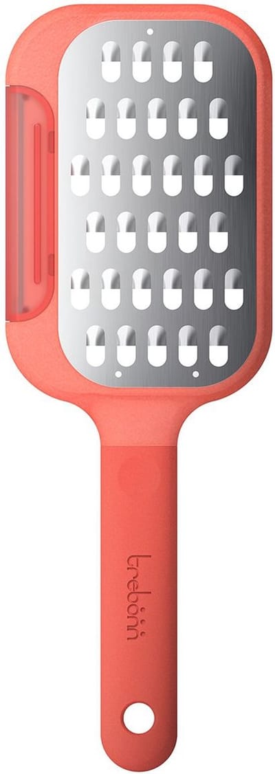 Dunschiller en Rasp 2 in 1 - 25 cm - Peel + Grate - Trebonn