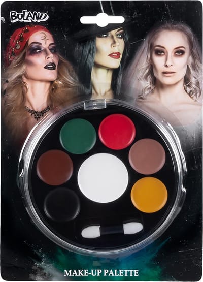 Boland - Palet schmink Halloween - - Schmink palet - Carnaval, Halloween, Themafeest - Halloween schmink - Horror
