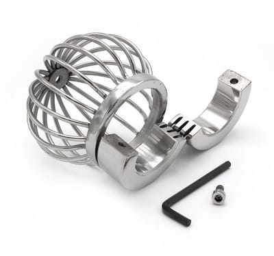 Black Label - Extreme Ballstretcher Cage - Scrotum Kooi