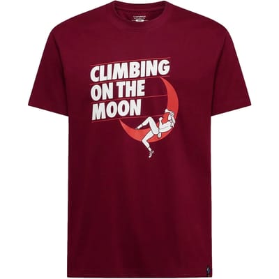 La Sportiva Moon Rock T-shirt Met Korte Mouwen Rood L Man