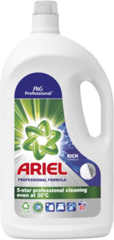 Ariel Wasmiddel Original Cold & Short 80 Wasbeurten - 4 x 2,64 liter - Voordeelverpakking