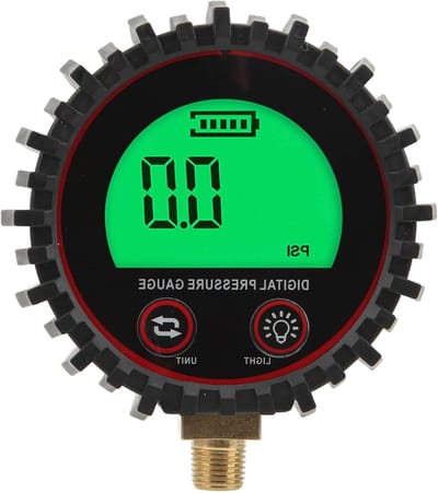 Digitale Bandenspanningmeter met Groot Scherm en Draad 1/8 10mm - Nauwkeurige Lucht Drukmeter voor Auto en Fiets
