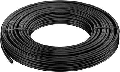 7.5 m druppelirrigatie slang 6 mm, zwarte polyethyleen micro-drip pijp voor irrigatiesystemen, ideaal voor tuin en planten