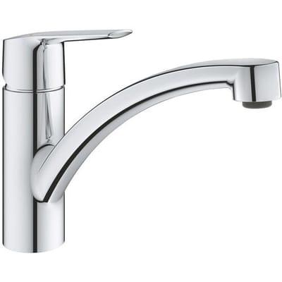 GROHE Start Keukenkraan - Eéngreeps - 140° Draaibereik - Lage Uitloop - chroom