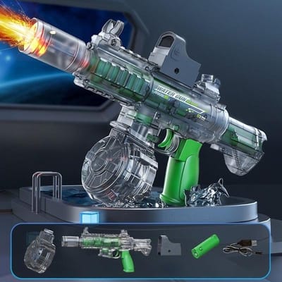 M416 Elektrisch Waterpistool Speelgoed met Geluid Licht Hogedruk Volautomatisch Schietend Waterpistool Hoge Capaciteit Waterpistool