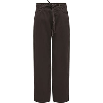 Only bruine dames jeans   Regular waist   Rinsewash wassing   Straight fit   5-Pocket zakken   Knoop- en ritssluiting   Regular waist Bruin 29/32