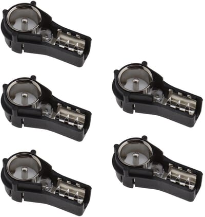 Dailygoody - ISO Mannelijke Autoradio Antenne Plug Connectors - 5 Stuks - Hoogwaardige Kwaliteit - Geschikt voor Meeste Autoradio's - Eenvoudig te Ins