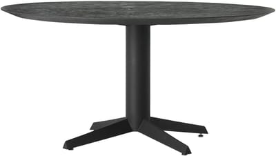 DTP Home Soho eettafel rond 150x150x76 cm - Mortex - zwart