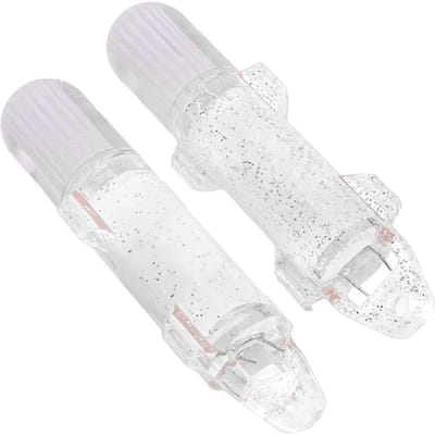 2 STUKS Onderwater Vislicht Glasvezel LED Diepwater Vissen Licht Knipperende Lokmiddelen Vis