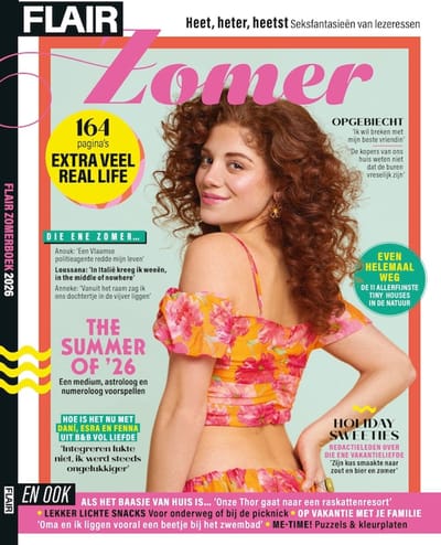 Flair Zomerboek 2026 - 164 pagina's bomvol real life