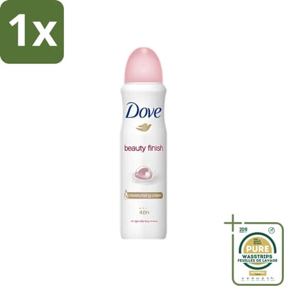 1 x Dove - Deodorant - Spray Beauty Finish - Soepel en verzorgend - 250 ml- Dove Beauty Finish - Deodorant Spray - Beauty Mineralen - Anti-transpirant - Oksel Verzorging