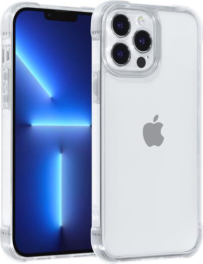 UNIQ Accessory Apple iPhone 13 Pro Max Transparante Silicone Back Cover - Bescherming van Telefoon