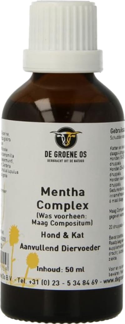 De Groene Os Mentha Complex Hond / Kat