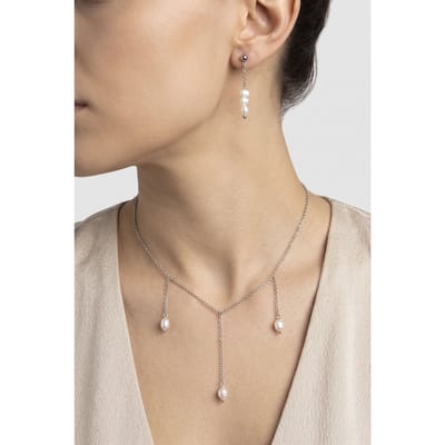 PURELEI Mahina Club Purely Set Silver Größe: OS | Halsketten Outlet | Damen | Grau