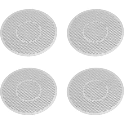 4 STUKS Koffie Puck Screen 58mm Roestvrij Staal Rond Herbruikbaar Koffiefilter Gaasplaat voor white