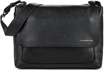 Mandarina Duck Daisy Crossbody tas Leder 28 cm - Dames - nero