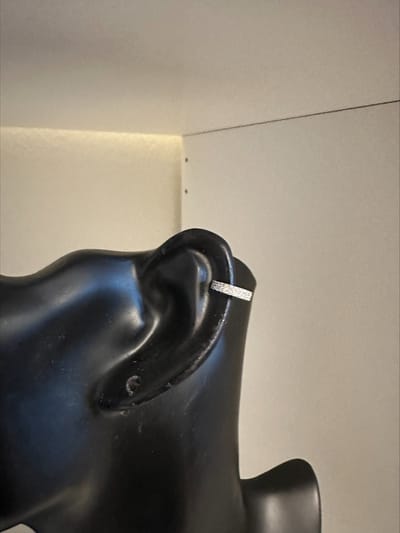 Oormanchet Cubic Zirkonia | | Make up | Parfum | Moederdag | Verjaardagscadeau| Cadeautje| Valentijnsdag| Kado | sieraden | vaderdag | oorbellen | oorsieraden