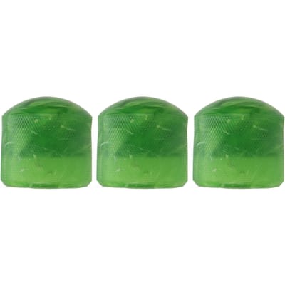 3 Pièces Bouton de Guitare Électrique Potentiomètre de Contrôle de Corde Instrument Accessoire Ensemble Kit Rose vert