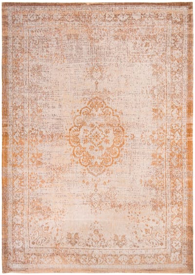 Wasbaar Binnen & Buiten Vloerkleed - 80 x 150 cm - Louis De Poortere Medallion Salmon - Laagpolig Tapijt - Gerecycled PET - Made in Belgium - Circulair