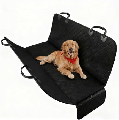 Hondendeken Auto - Hondenkleed Stoel - Reizen met Hond - Waterdicht Krasbestendig - Optimale Bescherming - Zwart