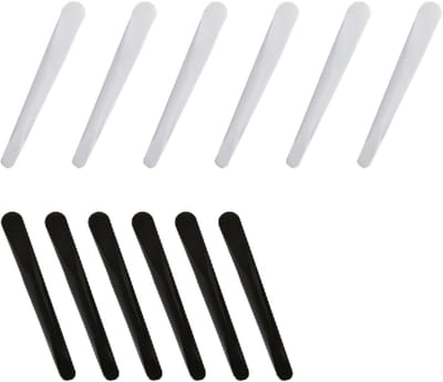 Cosmetische spatula's voor het mengen en testen van lotions - 100 stuks plastic spatula's voor make-up en huidverzorging