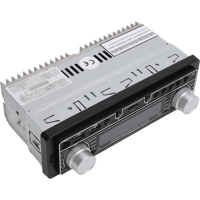 Autoradio Écran LED Rétroéclairé Lecteur MP3 Double Port USB Bluetooth 5.0 Appel Mains Libres Autoradio gray