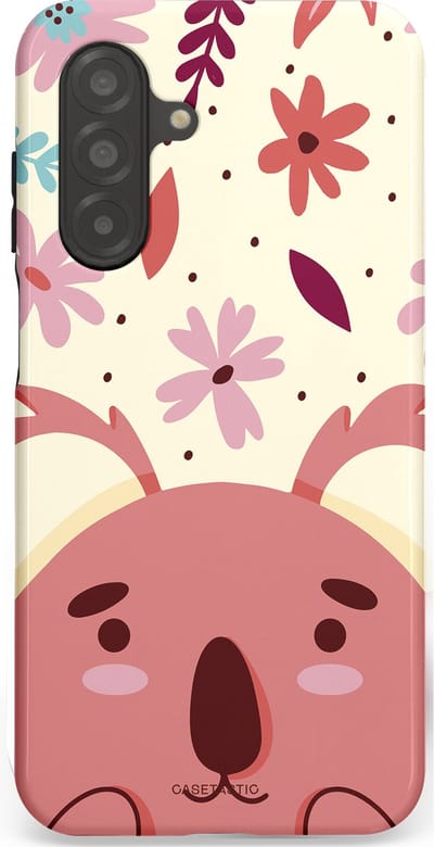 Casetastic Hoesje Geschikt voor Samsung A26 - Stijlvolle Beschermende Duo-layer Case - Koala knuffel