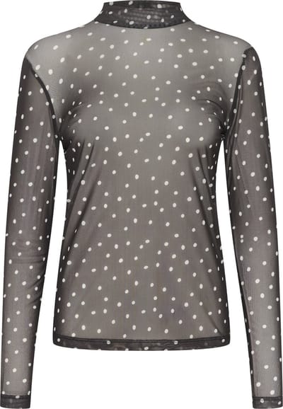 Kaffe KAjohanne LS Top Dames Blouse - Maat S