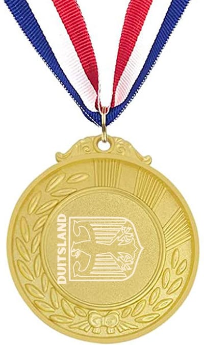 Akyol - duitsland medaille goudkleuring - Piloot - duitsland cadeau - beste land - leuk cadeau voor je vriend om te geven