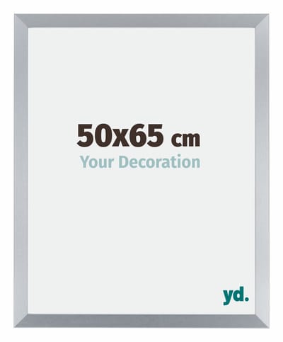 Your Decoration - Fotolijst 50x65 cm - MDF - Zilver Glans - Catania
