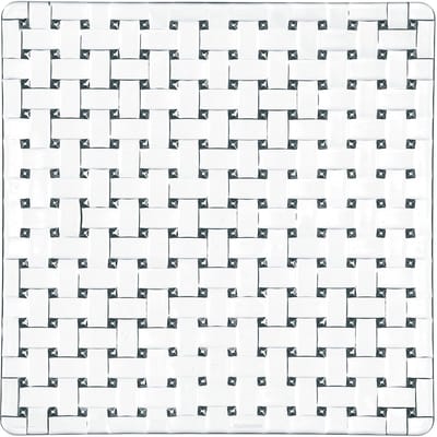 Nachtmann Bossa Nova dinerborden - 2-delige set - 21 cm - vierkant