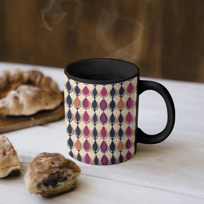 Magische Mok - Foto op Warmte Mokken - Koffiemok - Vintage - Retro - Kleurrijk - Magic Mok - Beker - 350 ML - Theemok