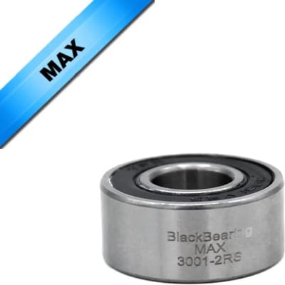 Lager max Black Bearing MAX - 3001-2RS - 12 x 28 x 12 mm