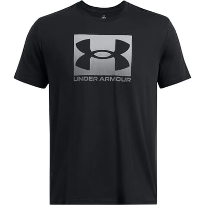 Under Armour UA M BOXED SPORTS UPDATED SS-BLK Heren Sportshirt - Zwart - Graphite