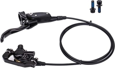 Hydraulische Fietsremmen - Schijfremmen Mountainbike - Veilig Fietsen - Betrouwbare Remcontrole - Voor 76cm Achter 135cm - Zwart