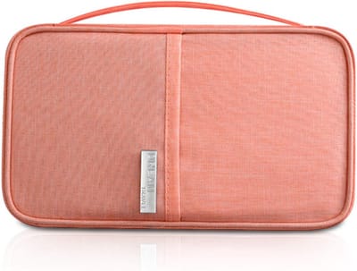 YONO Reisportemonnee - Paspoort Tasje - Travel Wallet - Mapje - Etui - Hoesje - Roze