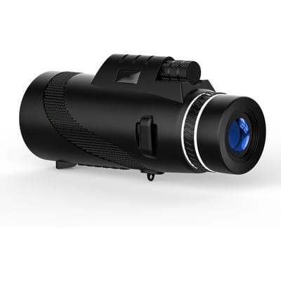 Buitenlandse handel High-definition buitenfotografie met mobiele telefoons Nachtzicht bij weinig licht Draagbare draagbare grote monoculaire telescoop black