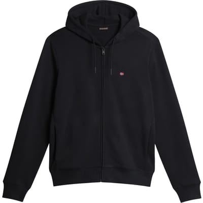Zip Hoodie Casual Style - Black Sweaters