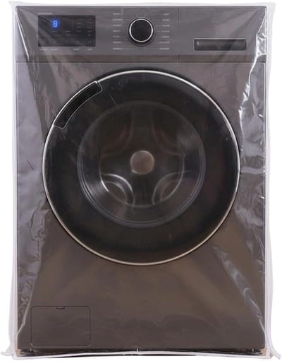 Wasmachinehoes - Apparaat Beschermhoes - Apparaat Beschermen - Transparant PVC Paneel - 62x56x83cm - Transparant