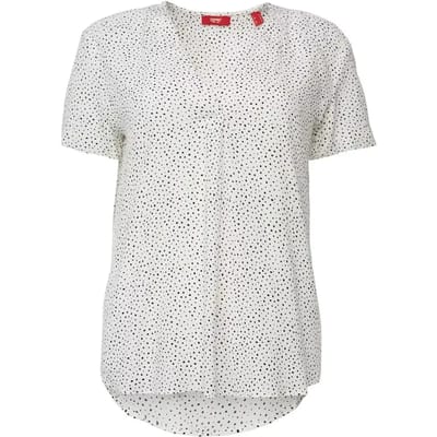 Damesblouse met v-hals Esprit