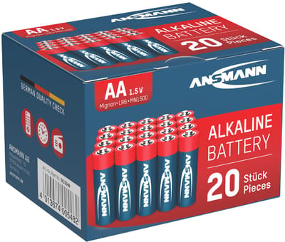 ANSMANN - Alkaline batterijen - AA - 40 stuks