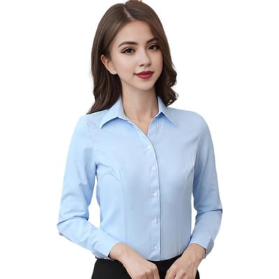 Blouse Femme Élégante Col à Revers Collection Blouses Femme Manches Longues Coupe Ajustée Hauts Dame de Bureau pour le Travail Styles de Blouses Automne XXL