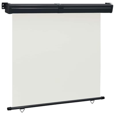 vidaXL - Balkonscherm - 165x250 - cm - crèmekleurig