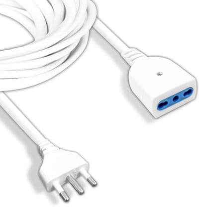 Elektrische Verlengkabel 3 Meter met Stopcontact 10/16 A - Ideaal voor Thuis, Kantoor en Winkel