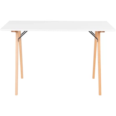 House Nordic Thuiswerk Bureau Vojens Wit Naturel 120x60x75 cm