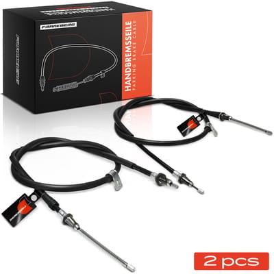 Frankberg 2x kabel handrem achteras beide zijden voor Nissan